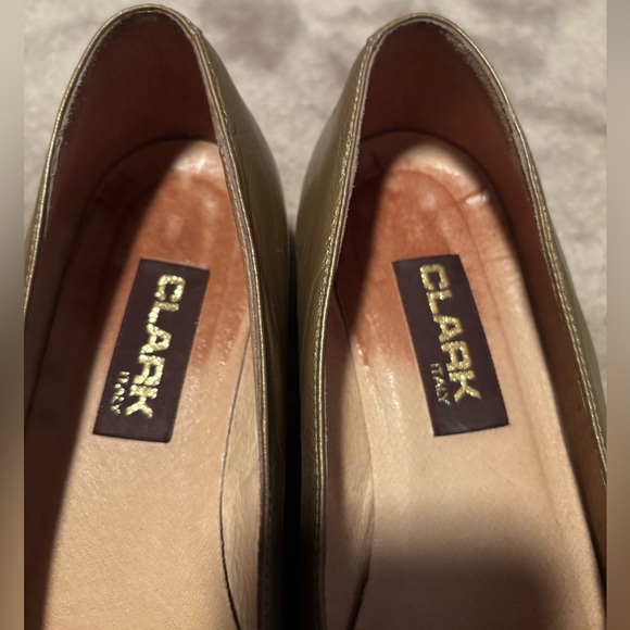 Vintage Clark Italy Cap Toe Block Heels - Picture 2 of 7